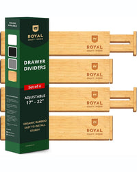 Drawer Dividers 22”, Natural
