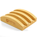 Cutting Board Stand with 3 Slots, Natural