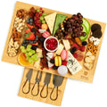 Cheese Board w/knives, 16.5"x11"