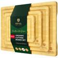 Cutting Board Set of 4, Bamboo