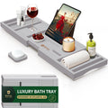 Bathtub Caddy Tray, Gray