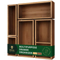 Storage Box Set of 5, Brown