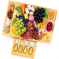 Cheese Board Set w/knives, 16.5“x11”