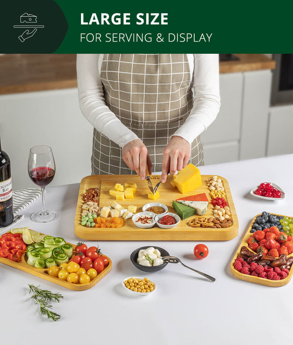 wooden  charcuterie board